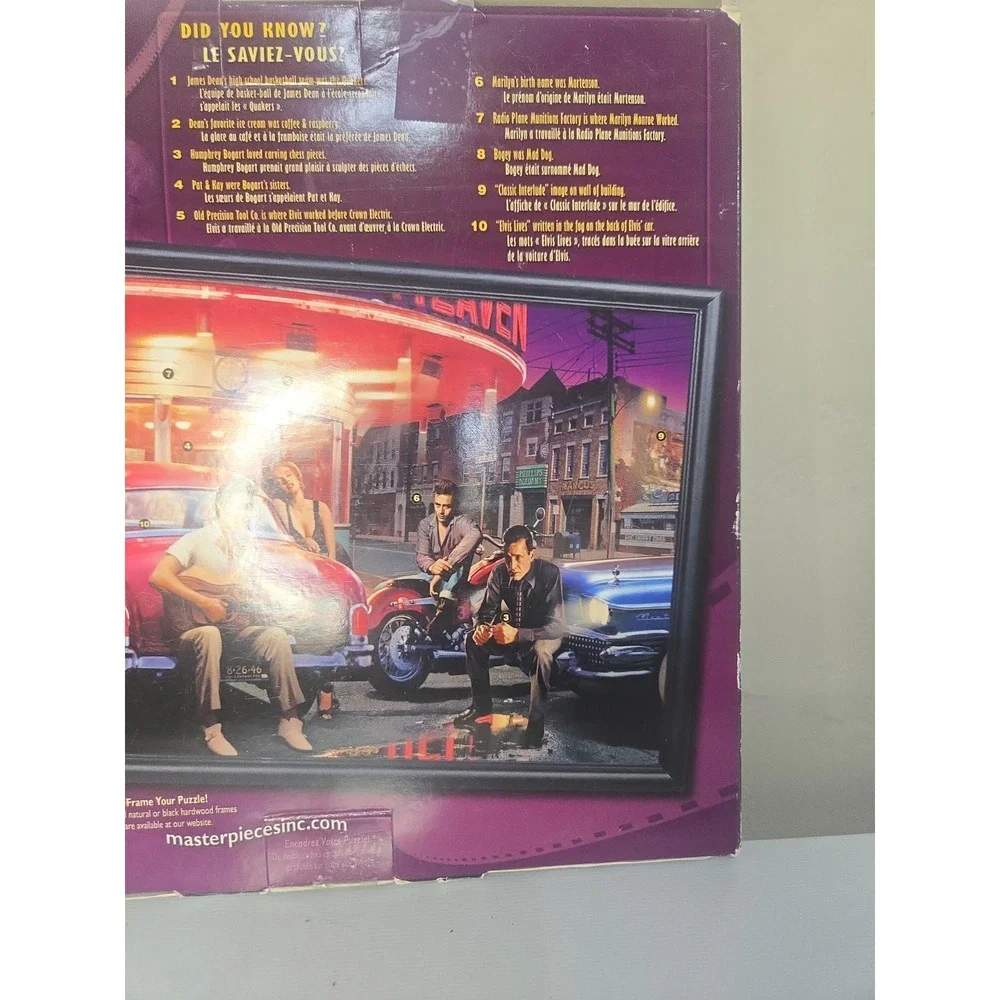 Legends Silver Screen Jigsaw Puzzle Legendary Crossroads Elvis Marilyn 750